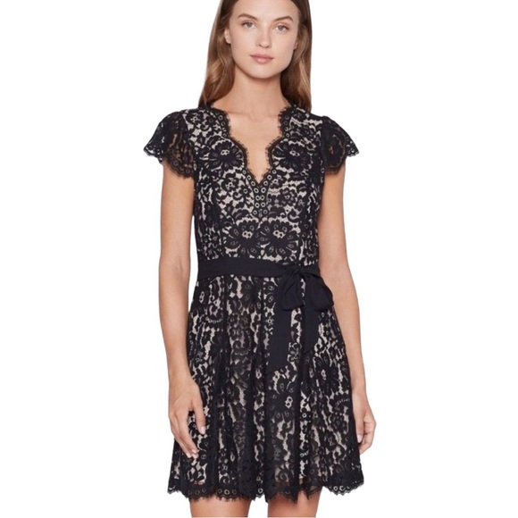 Joie Dresses & Skirts - Joie Sloane Cocktail Dress Black Lace